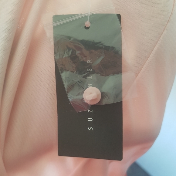 Suzy Shier Floral Sleeveless Midi Dress with Ruffles & Tie Belt - Picture 12 of 15